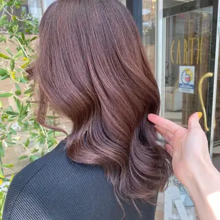 ロング カラー ショートヘアはお任せ 冨樫真未のヘアスタイル