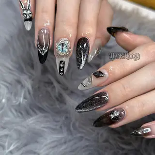 ネイル Dark honey スカルプ専門原宿店のネイルデザイン