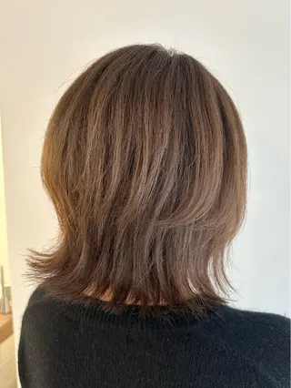ミディアム Lily所属・🎀ひがしはるな/ 艶髪/暖色カラー🎀のヘアスタイル