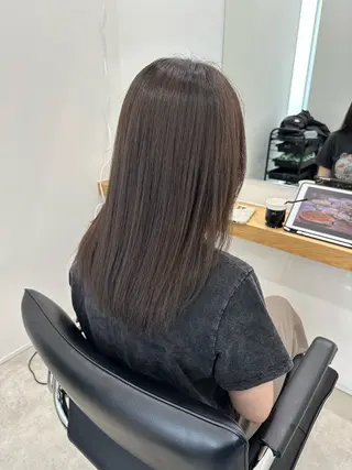 セミロング カラー レイヤー/ナチュラル 💐nao.のヘアスタイル