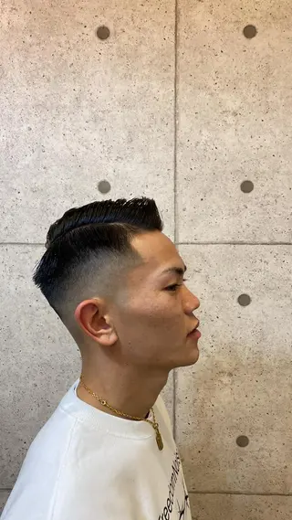 ショート カラー パーマ ヘアアレンジ メンズ キッズ ネイル マツエク・マツパ アイブロウ Cut House Shiomi所属・🔥メンズ専門🔥 Ayutoのヘアスタイル