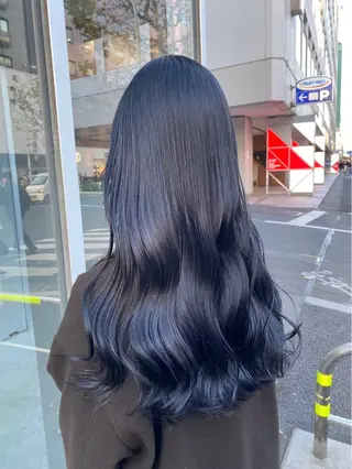 ロング カラー 🫧韓国風透明感 ヘア🫧towaのヘアスタイル