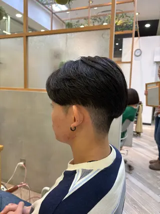 ショート 岡 拓実のヘアスタイル