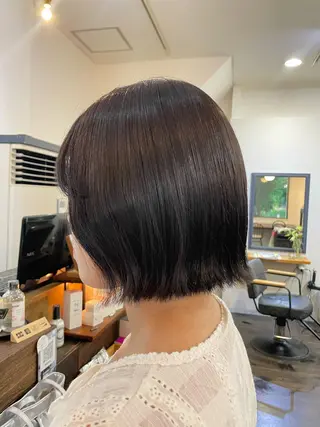 ショート hair bulb所属・三國 栞音のヘアスタイル