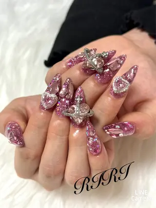 ネイル riri オーナーのネイルデザイン