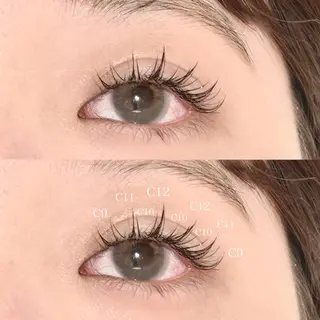 マツエク・マツパ Lowen kahoのマツエク・マツパデザイン