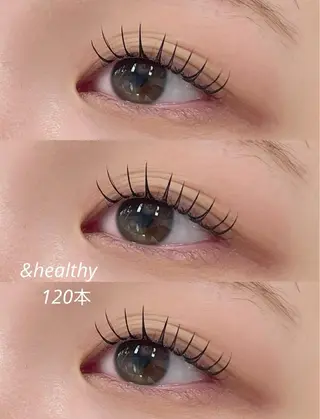 マツエク・マツパ big wave 🌊のマツエク・マツパデザイン