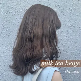 ロング カラー ヘアアレンジ ネイル マツエク・マツパ 透明感カラー/推しカ ラー☁️JURAのヘアスタイル