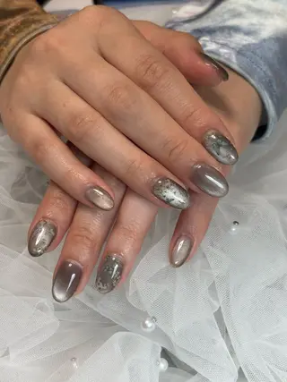 ネイル 三本 綾奈のネイルデザイン