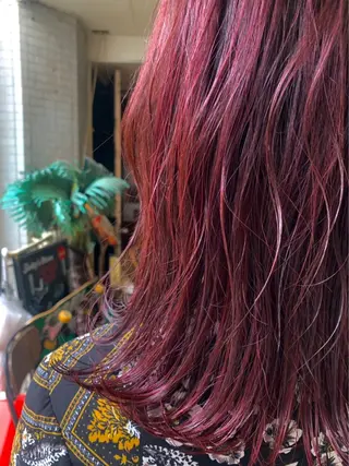 セミロング カラー🌈/カット /栄/misa👻のヘアスタイル