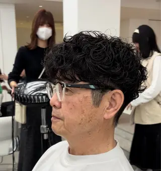 パーマ メンズ メンズ特化/パーマ /名駅/SUMIのヘアスタイル