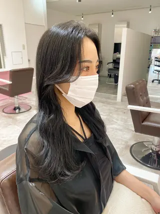 ロング 髪質改善韓国レイヤー SHIORI🦋のヘアスタイル