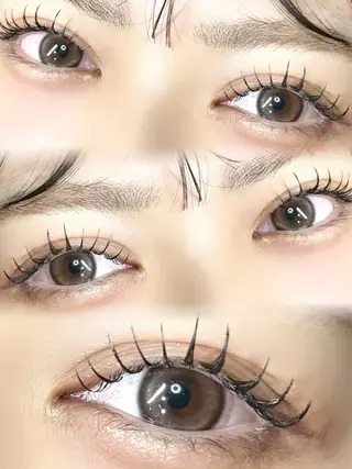 マツエク・マツパ 🩰yuri🩰 似合わせ/束感のマツエク・マツパデザイン