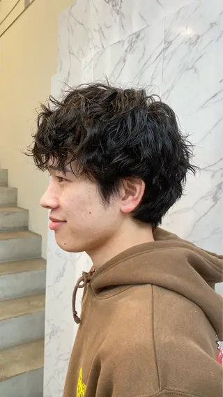 メンズ マツザキ マナトのヘアスタイル