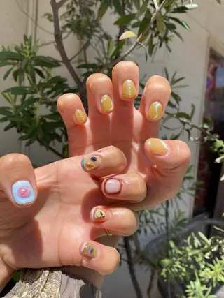 ネイル nailsalon　hue所属・小山 羽奈のネイルデザイン