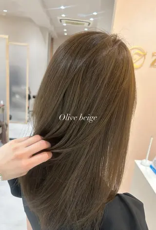 ロング カラー 🫧赤み消しカラー nanami🫧のヘアスタイル