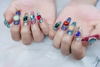 ネイル 長さだし専門店 M2 rikaのネイルデザイン