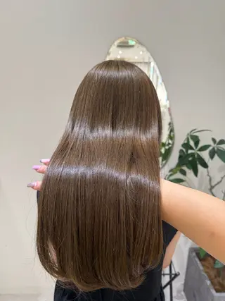 ロング カラー Zina天神🌻田中 愛香のヘアスタイル