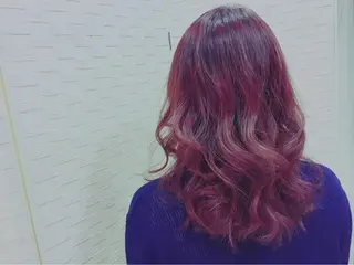 ミディアム セミロング ロング カラー boutique misakiのヘアスタイル