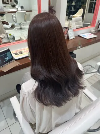 セミロング 似合わせ 垢抜け🌟 AKINOのヘアスタイル