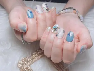 ネイル MiKi Nai池袋 長さだし得意のネイルデザイン