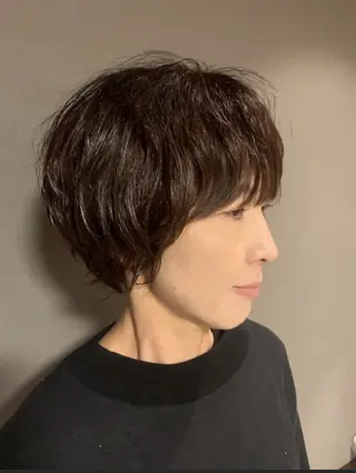 ショート ⭐️似合わせ⭐️ ほかぞの　りかのヘアスタイル