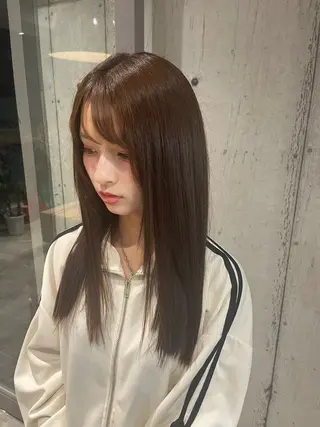 ロング カラー ヘアアレンジ 髪質改善・艶カラー・ ボブ・リクト💥のヘアスタイル