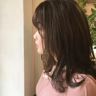 ミディアム カラー 銀座🤍ボブ/ ミディアム/佐野夢美のヘアスタイル