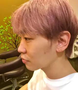 ショート カラー メンズ 💎透明感カラー特化 💎TAISEIのヘアスタイル