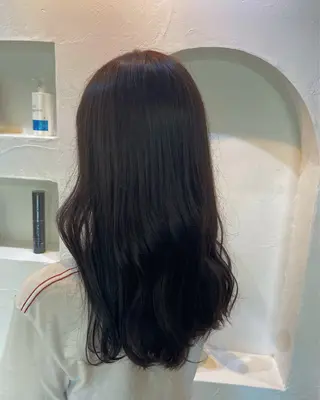 カラー うる艶ワンカラー/ 似合わせ　中野拓侍のヘアスタイル