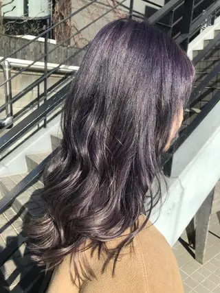 ロング カラー BEBE所属・ご新規様限定 透明感カラーKANAのヘアスタイル