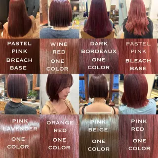 ミディアム カラー ⌇🌹透明感カラー 🌹ᴍᴇɢᴜᴍɪ ⌇のヘアスタイル