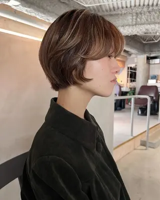 ショート まろやかカラー♡ momoka🌙のヘアスタイル