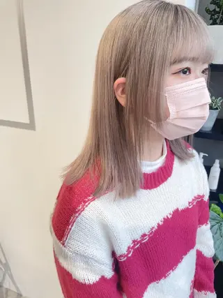 ミディアム ill.所属・ill［イル］大須 kojimaのヘアスタイル