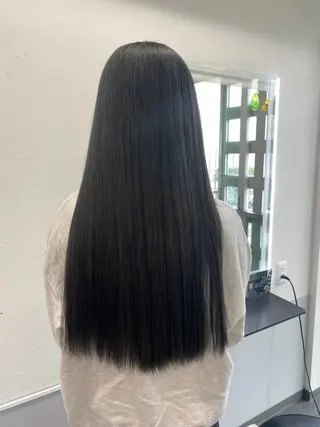 ロング カラー🌈/カット /栄/misa👻のヘアスタイル