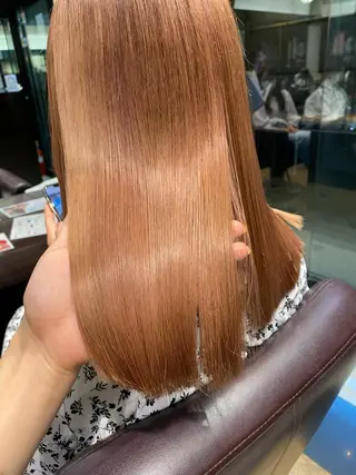 カラー hina☺︎ 髪質改善/ストレートのヘアスタイル