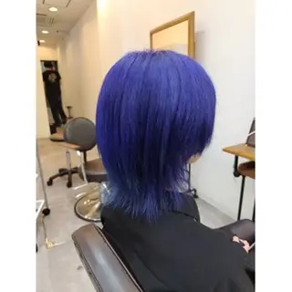 カラー LUXbe博多バスターミナル店所属・澤田 あきのヘアスタイル