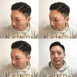 ショート メンズ 嶋佐 昌大 シマサマオのヘアスタイル