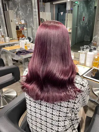 ミディアム カラー 透明感カラー🤍 Kaitoのヘアスタイル