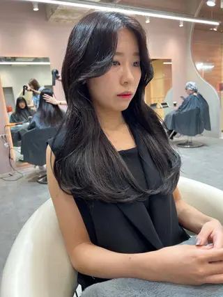 ロング カラー ヘアアレンジ 🔶似合わせセンター パート/ヤス🔶のヘアスタイル