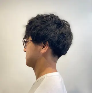 ショート パーマ メンズ特化💥荻窪 No.1柴田憲秀のヘアスタイル