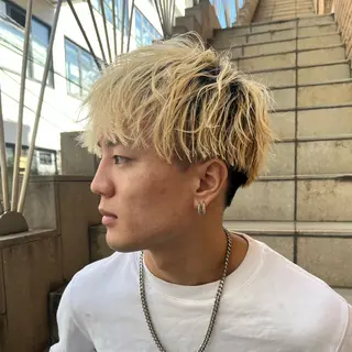 ショート カラー メンズ メンズ特化/韓国風/ SHINOBUのヘアスタイル