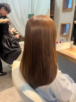 セミロング 新宿/髪質改善カラー 美髪/艶髪/岩重知弥のヘアスタイル