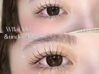 マツエク・マツパ Neva salonのマツエク・マツパデザイン