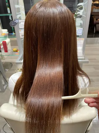 ロング カラー 西村 駿希のヘアスタイル