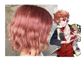 ショート パーマ GARU-ガル-所属・TSUNO🦖 派手髪/オタク美容師のヘアスタイル