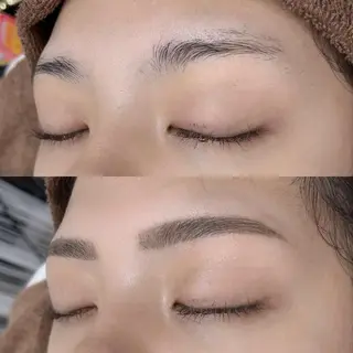 パーマ メンズ アイブロウ BEIGE 金山 🌹RUKAのマツエク・マツパデザイン