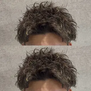 ショート パーマ指名率No1 メンズ特化ケイトのヘアスタイル