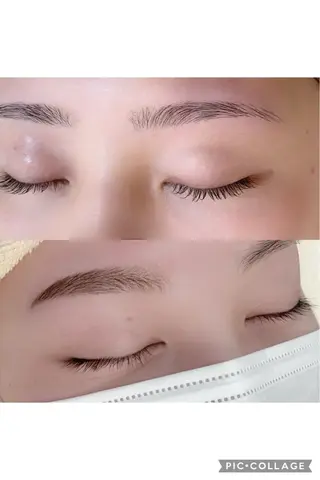 アイブロウ Mon mignon ෆ‪momokaのマツエク・マツパデザイン