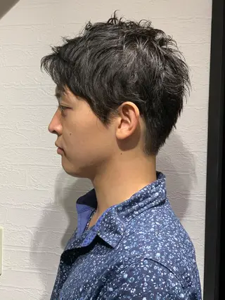 ショート メンズ ささき まさとのヘアスタイル
